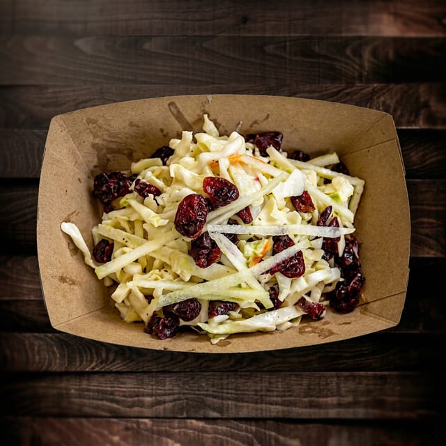 Apple Cranberry Coleslaw.