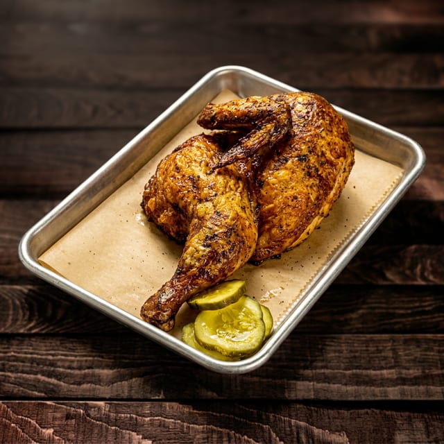 1/2 Chicken Plate.